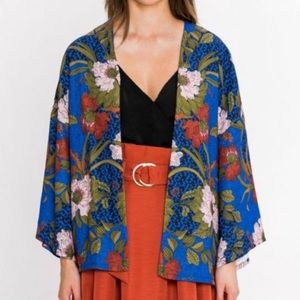Jealous Tomato Floral Breezy Kimono